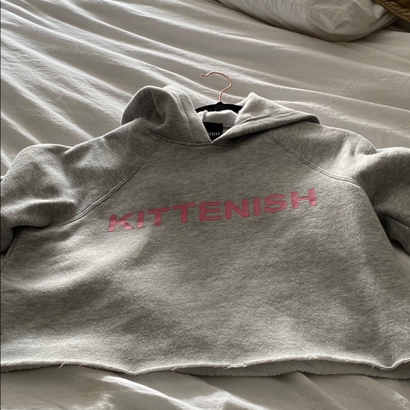 Kittenish crop hoodie - Picture 2 of 7